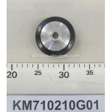 KM710210G01 Roda gesekan untuk tachometer motor KONE